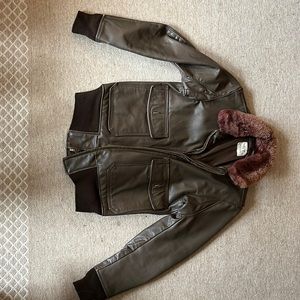 Military issue flight jacket